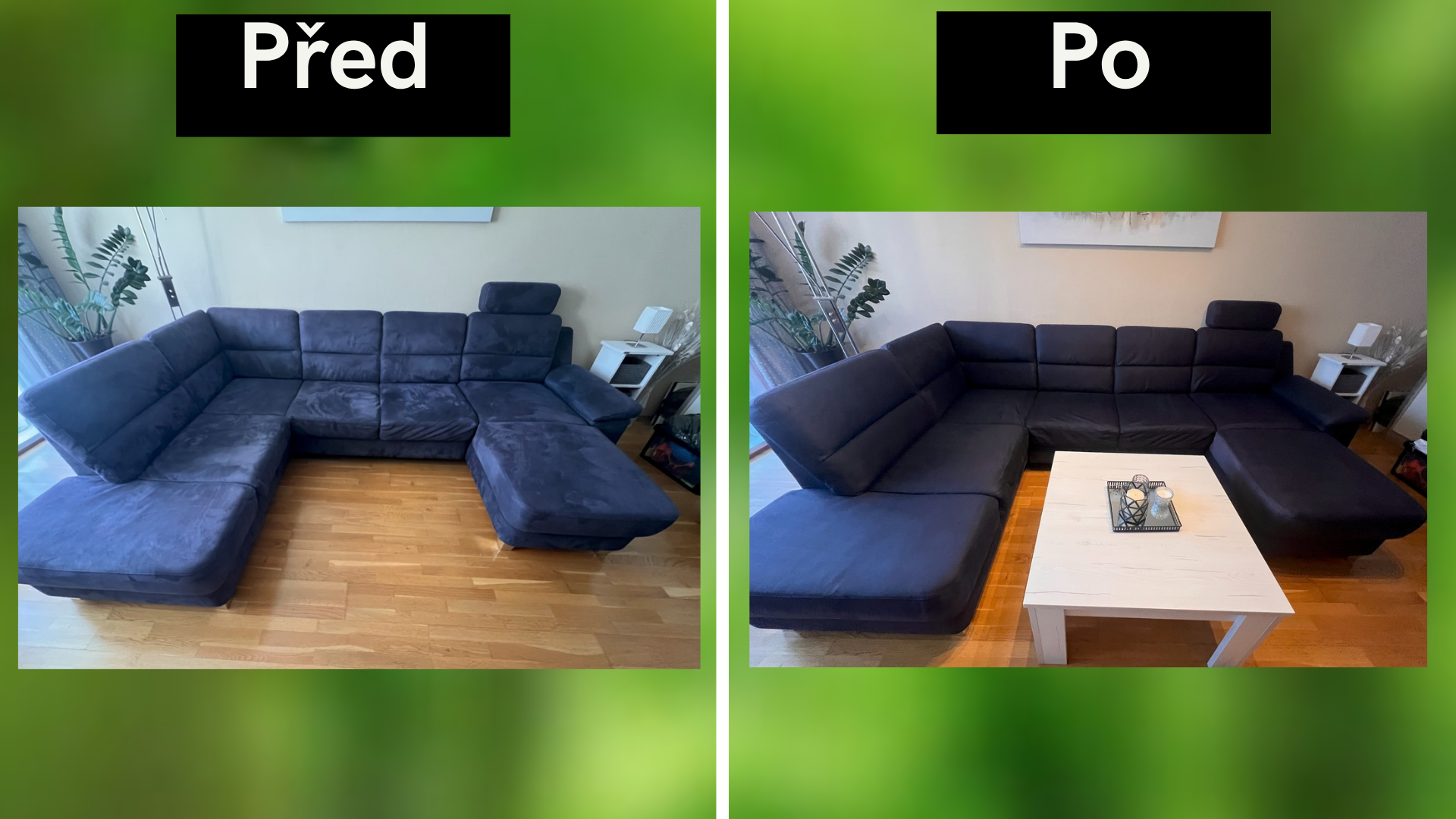 Ukázka čištění před a po 15