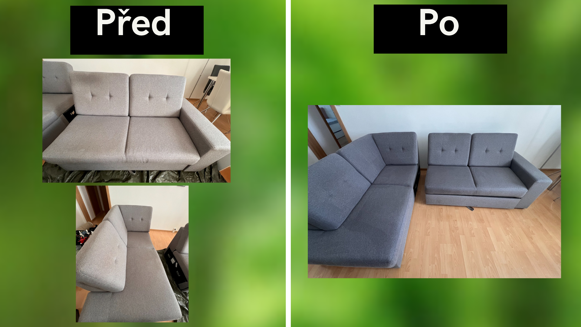 Ukázka čištění před a po 16